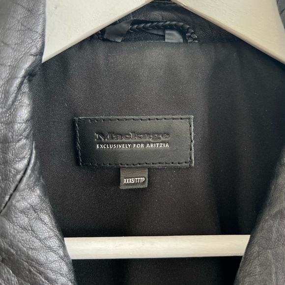 Aritzia/Mackage Leather Jacket - Picture 3 of 3